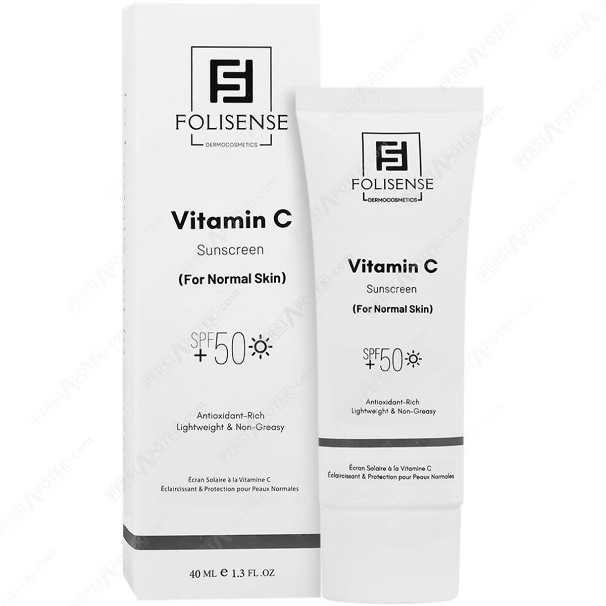 فولی سنس کرم ضد آفتاب روشن کننده ویتامین سی SPF50