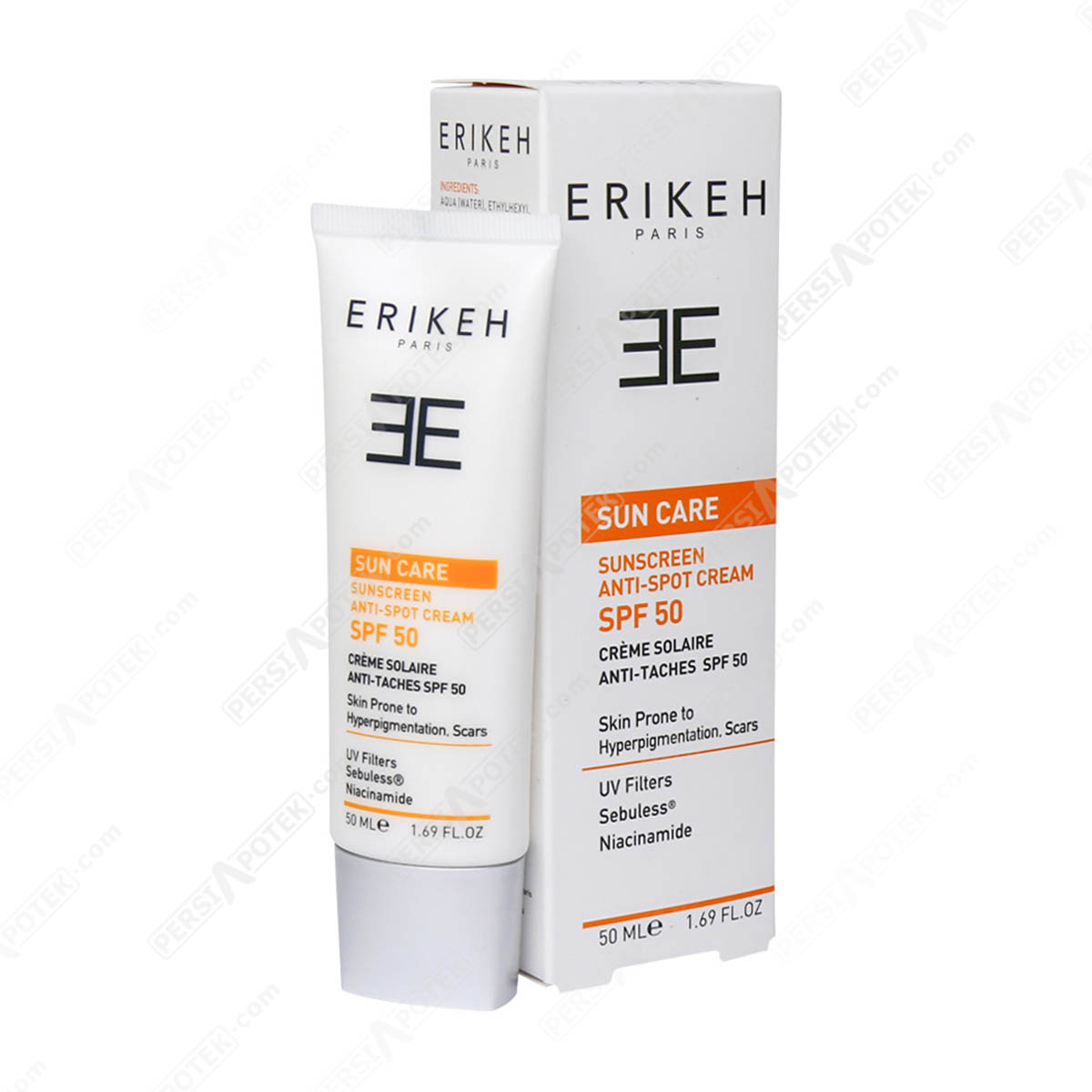 اریکه کرم ضد آفتاب و ضد لک اریکه SPF50