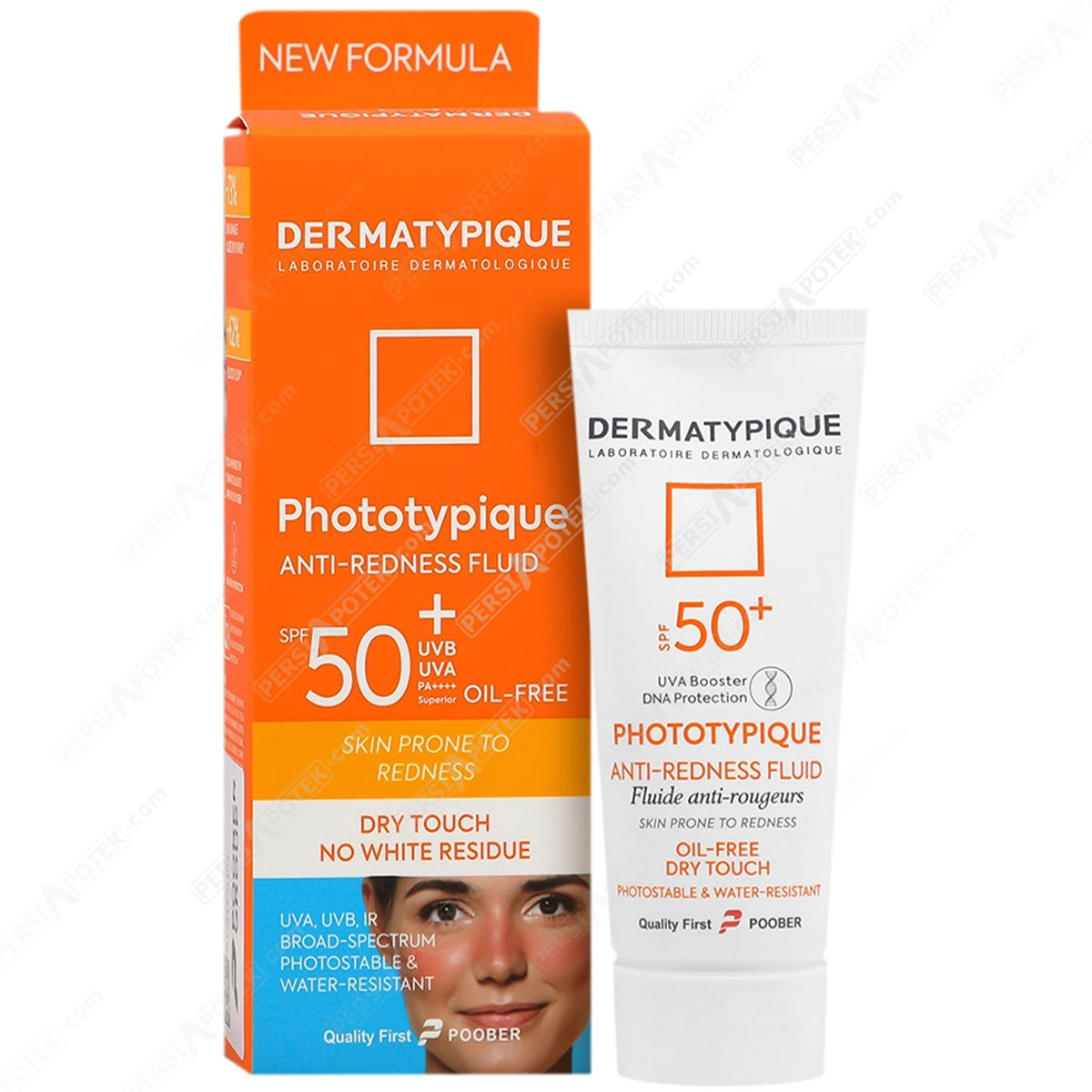 درماتیپیک فلویید ضد آفتاب پوست قرمز و حساس SPF50