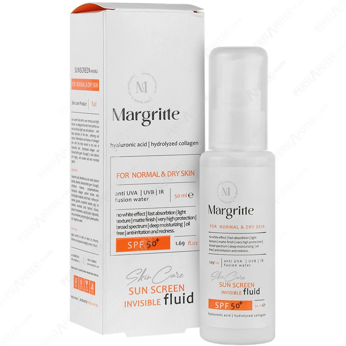 مارگریت فلویید ضد آفتاب ساده پوست نرمال تا خشک SPF50