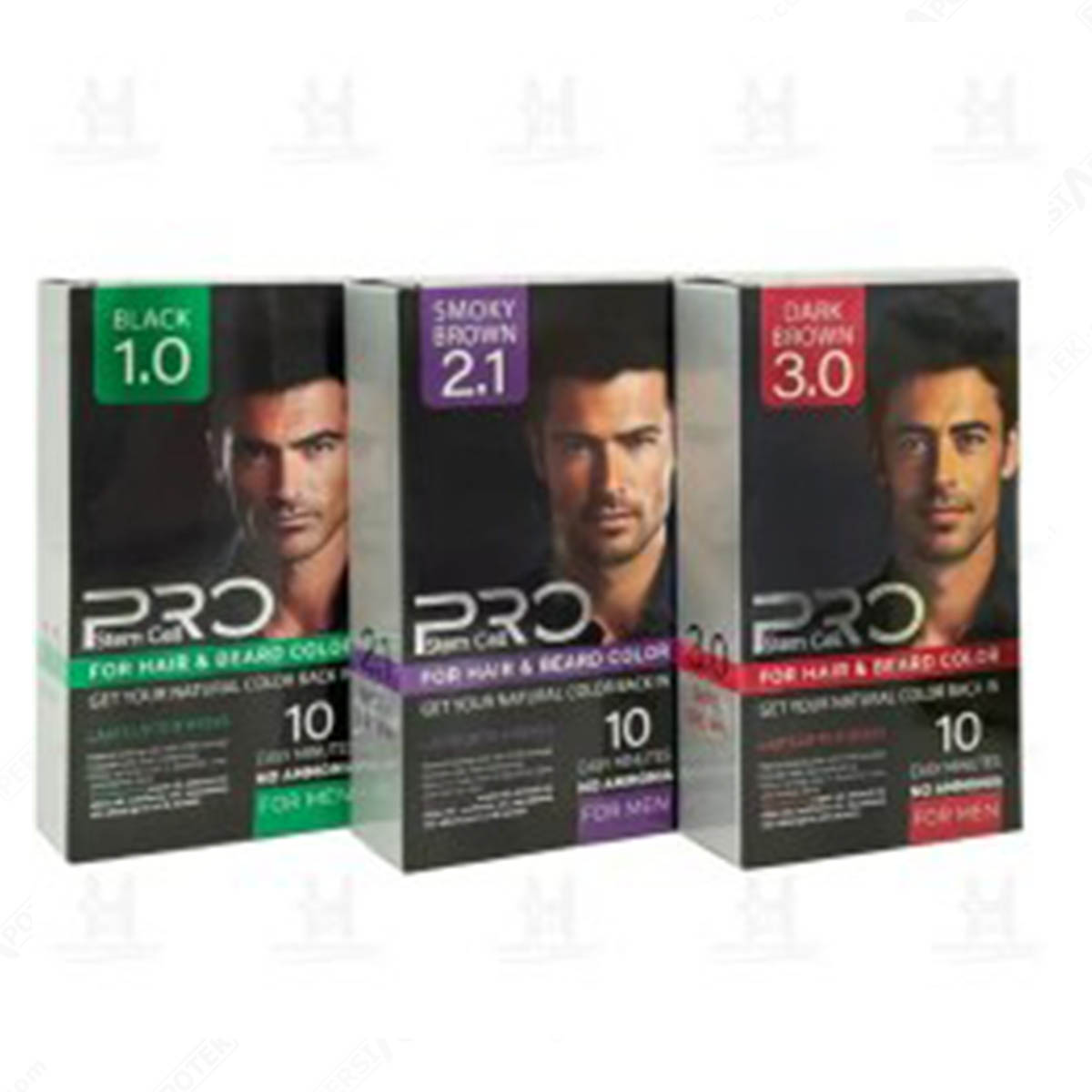 استم سل پرو کیت رنگ مو مدل SC-3.0 حجم 50 میلی لیتر رنگ قهوه ای تیره