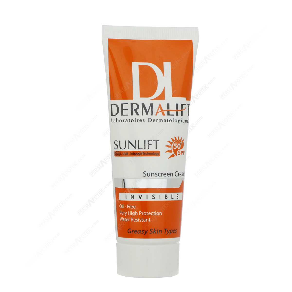 درمالیفت کرم ضد آفتاب پوست چرب SPF50 سان لیفت